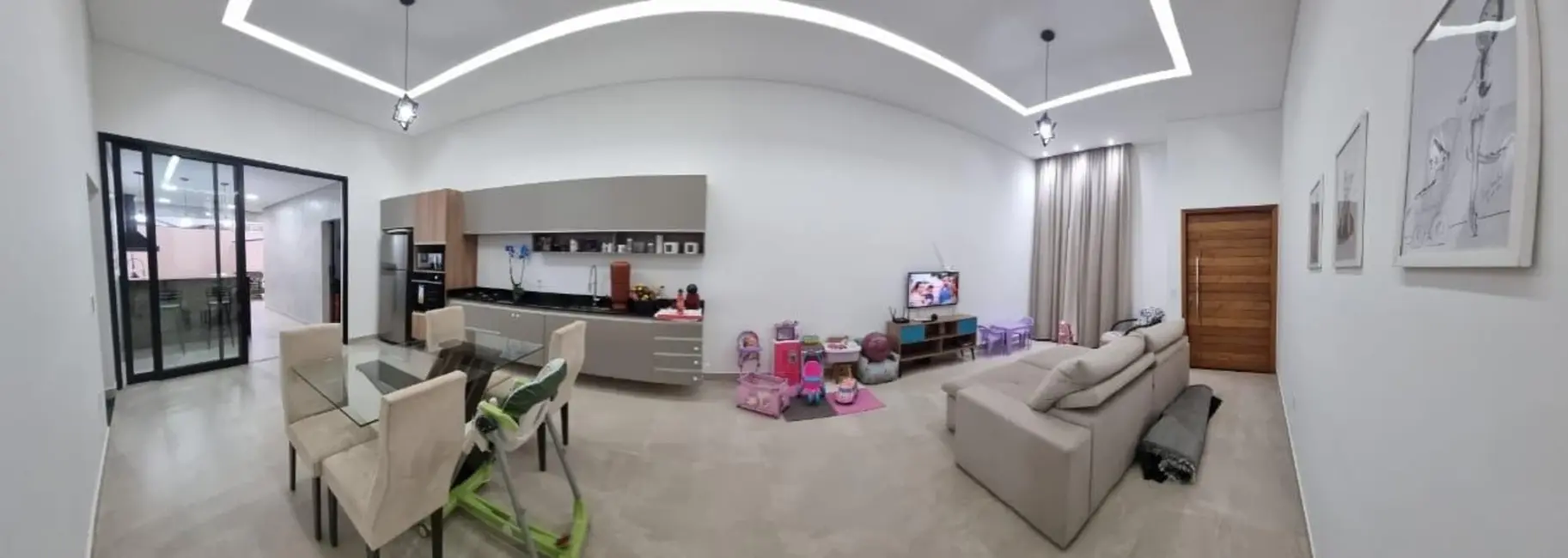 Foto 4 de Casa de Condomínio com 3 quartos à venda, 163m2 em Parque São Luís, Taubate - SP