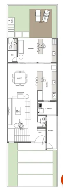Foto 9 de Casa de Condomínio com 3 quartos à venda, 164m2 em Residencial Maricá, Pindamonhangaba - SP