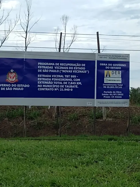 Foto 11 de Chácara à venda, 1500m2 em Piracangaguá, Taubate - SP