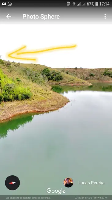 Foto 3 de Chácara à venda, 608m2 em Santa Branca - SP