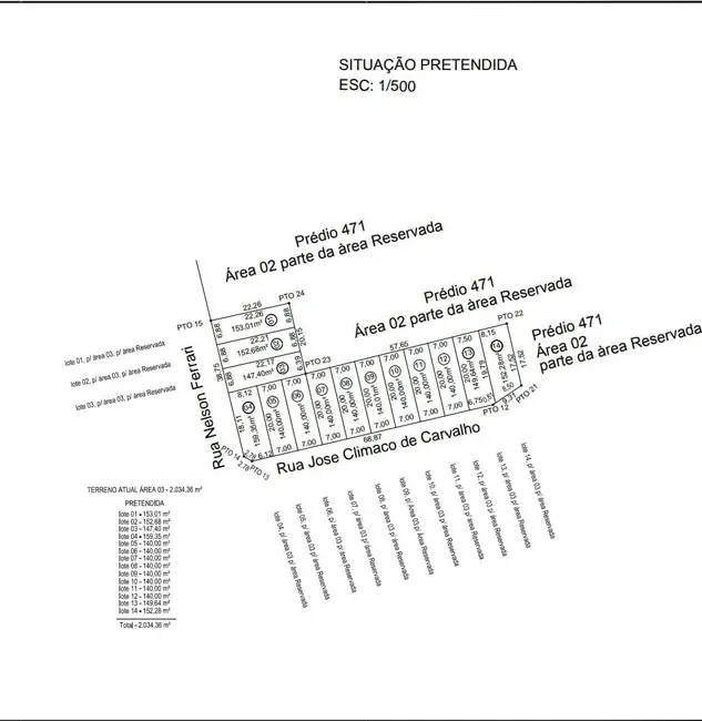 Foto 1 de Terreno / Lote à venda, 140m2 em Esplanada Santa Terezinha, Taubate - SP