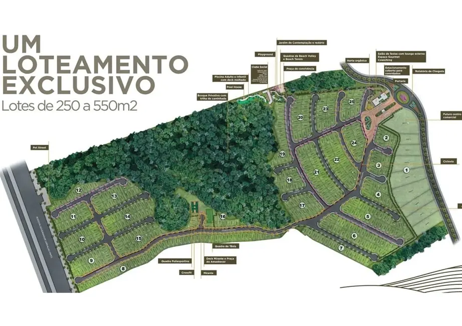 Foto 7 de Lote de Condomínio à venda, 300m2 em Taubate - SP