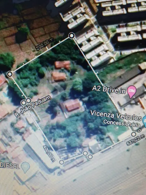 Terreno / Lote à venda, 16884m2 em Parque Paduan, Taubate - SP - imagem 4 Foto 4 de Terreno / Lote à venda, 16884m2 em Parque Paduan, Taubate - SP