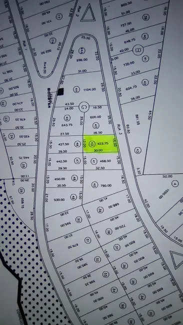 Foto 5 de Terreno / Lote à venda, 424m2 em São Gonçalo, Taubate - SP