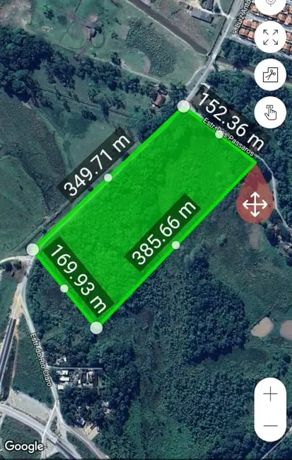 Foto 2 de Terreno / Lote à venda, 64000m2 em Barranco Alto, Caraguatatuba - SP