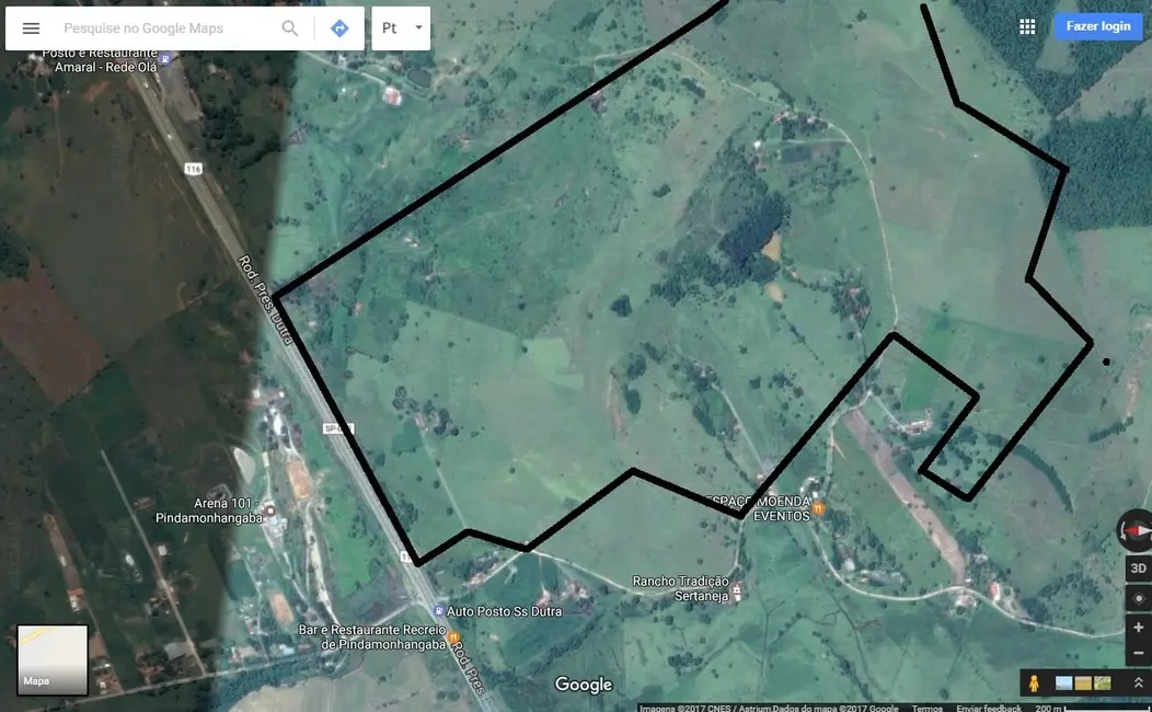 Foto 1 de Terreno / Lote à venda, 532400m2 em Pindamonhangaba - SP