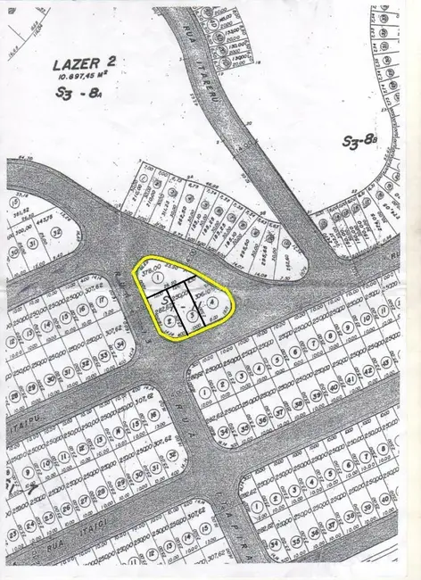 Terreno / Lote à venda, 378m2 em Aparecida - SP - imagem 3 Foto 3 de Terreno / Lote à venda, 378m2 em Aparecida - SP