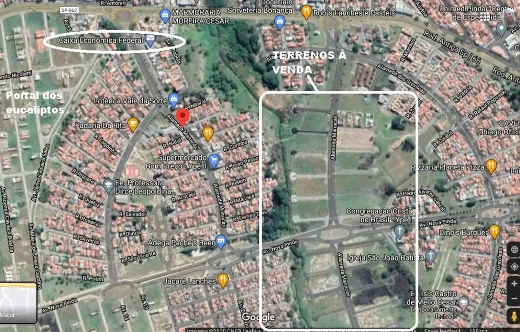 Foto 2 de Terreno / Lote à venda e para alugar, 25000m2 em Centro, Pindamonhangaba - SP