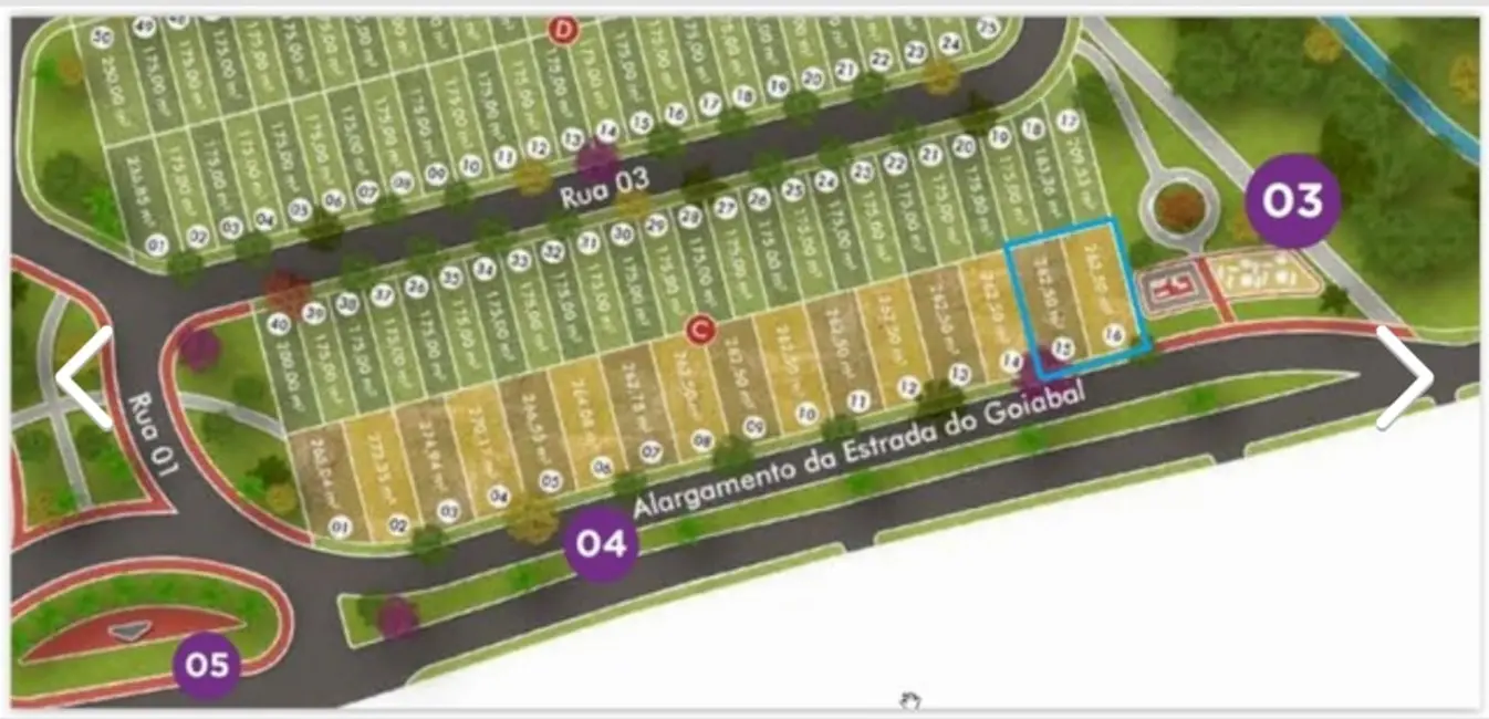 Foto 3 de Terreno / Lote à venda, 263m2 em Triângulo, Pindamonhangaba - SP