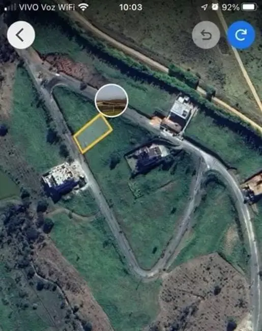 Foto 1 de Lote de Condomínio à venda, 1000m2 em Tremembe - SP