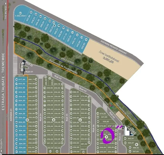 Lote de Condomínio à venda, 270m2 em Tremembe - SP - imagem 5 Foto 5 de Lote de Condomínio à venda, 270m2 em Tremembe - SP