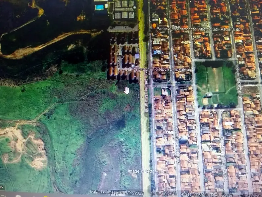 Foto 2 de Terreno / Lote à venda, 800m2 em Parque do Sol, Guaratingueta - SP