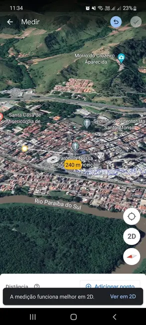Foto 1 de Terreno / Lote à venda, 809m2 em Centro, Aparecida - SP