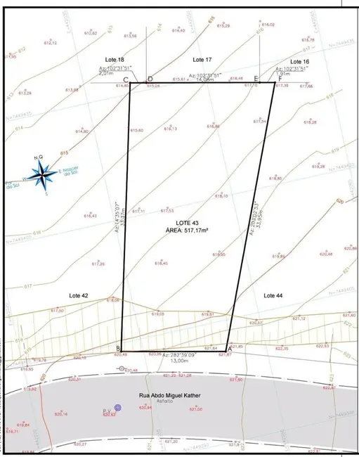 Foto 2 de Lote de Condomínio à venda, 517m2 em Taubate - SP
