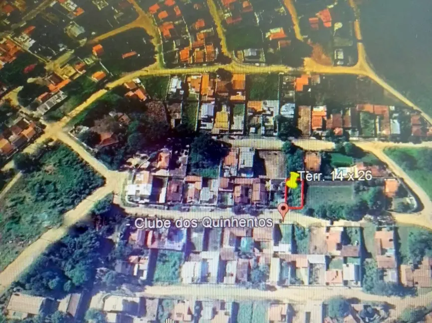 Foto 1 de Terreno / Lote à venda, 364m2 em Belveder Clube dos 500, Guaratingueta - SP