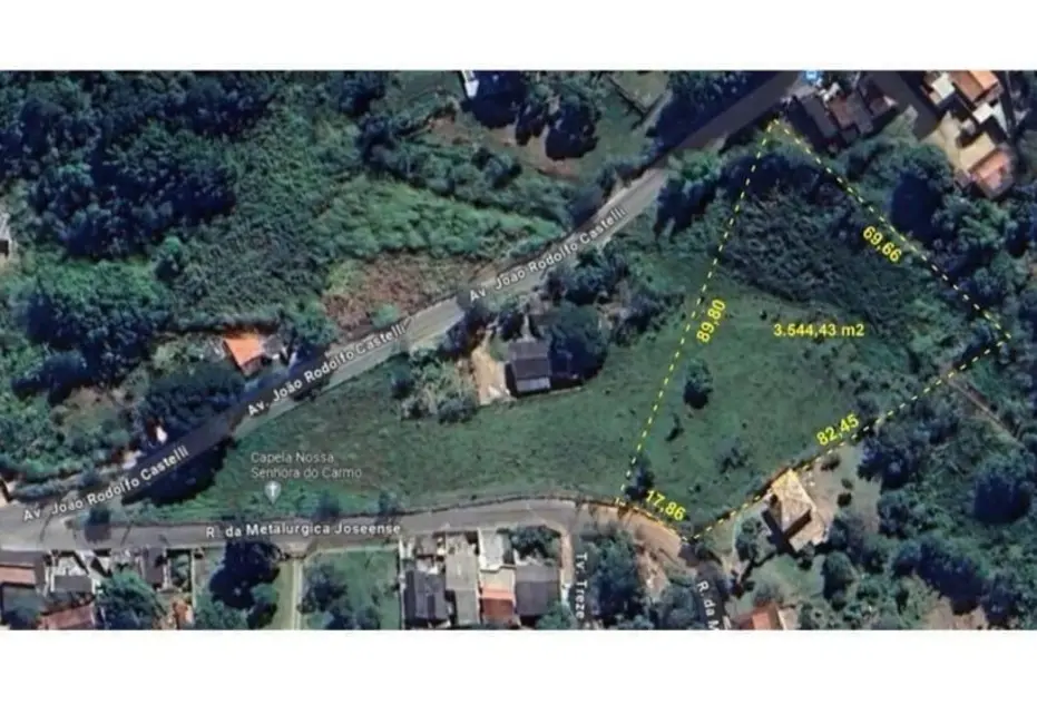 Foto 2 de Terreno / Lote à venda, 3544m2 em Sao Jose Dos Campos - SP