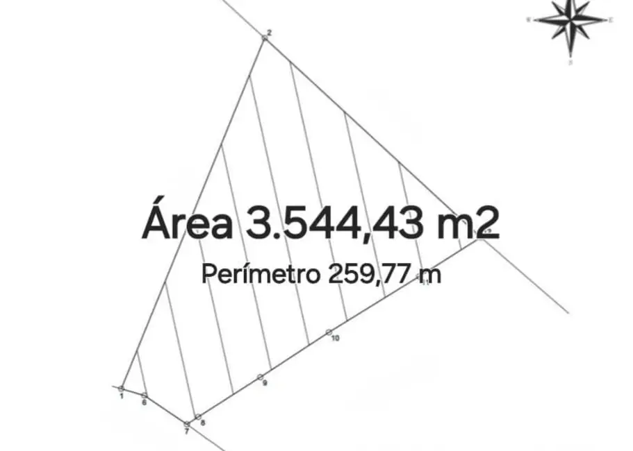 Foto 1 de Terreno / Lote à venda, 3544m2 em Sao Jose Dos Campos - SP