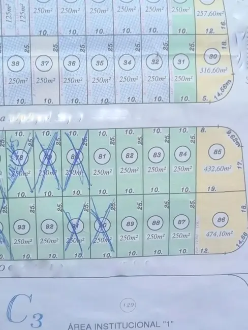 Foto 5 de Terreno / Lote à venda, 250m2 em Potim - SP