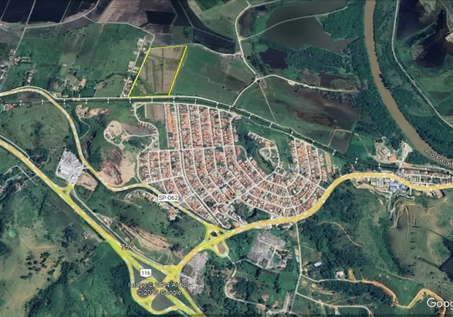 Terreno / Lote à venda, 96800m2 em Aparecida - SP - imagem 3 Foto 3 de Terreno / Lote à venda, 96800m2 em Aparecida - SP