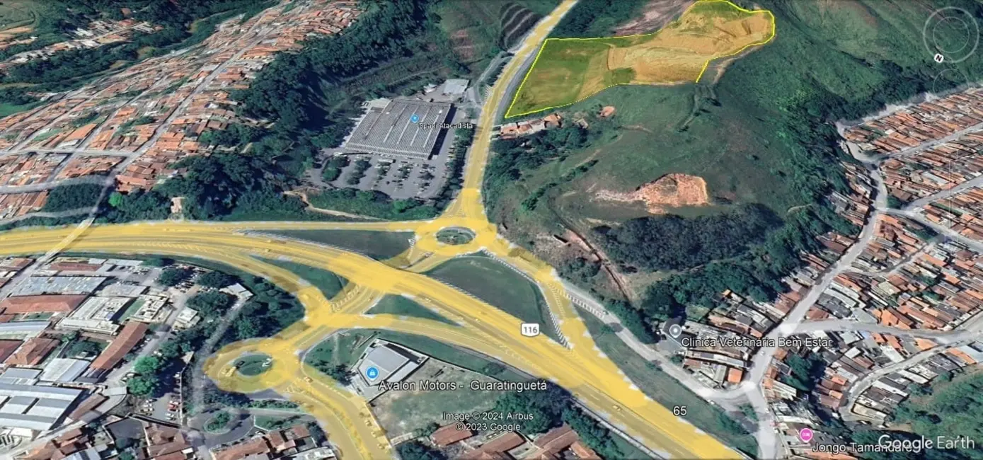 Foto 4 de Terreno / Lote à venda, 35711m2 em Guaratingueta - SP
