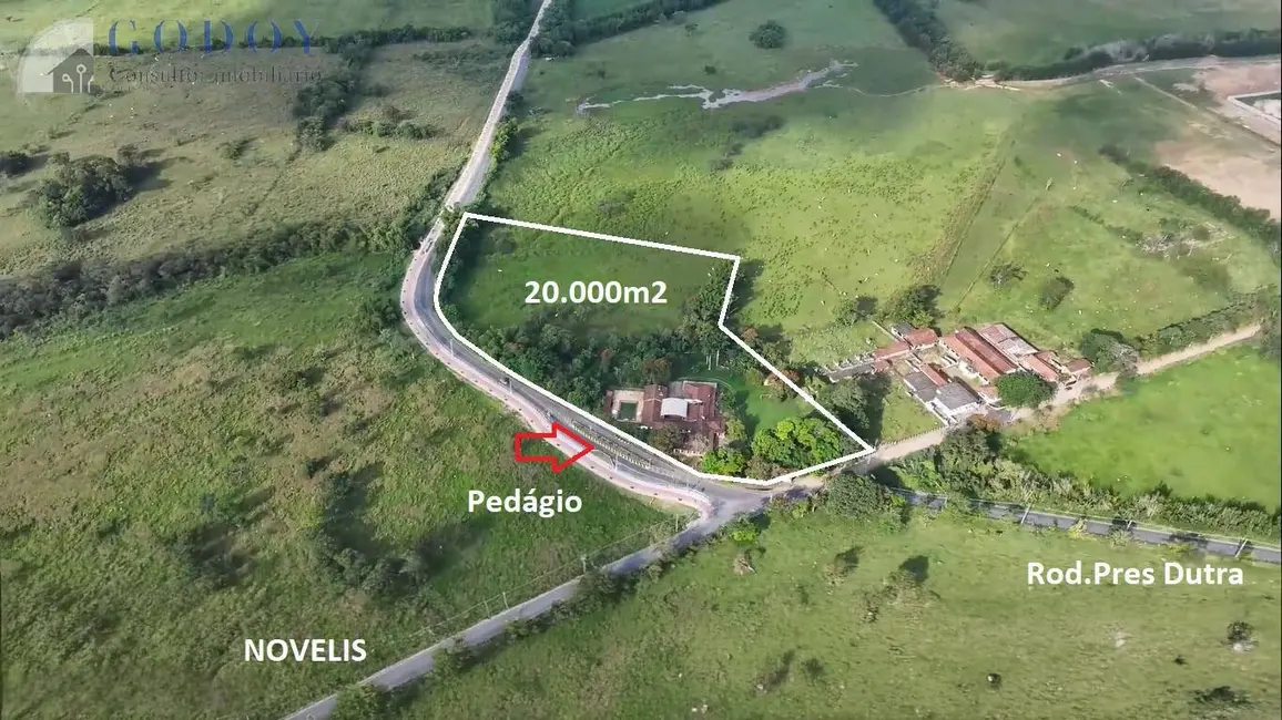 Foto 2 de Terreno / Lote para alugar, 20000m2 em Feital, Pindamonhangaba - SP