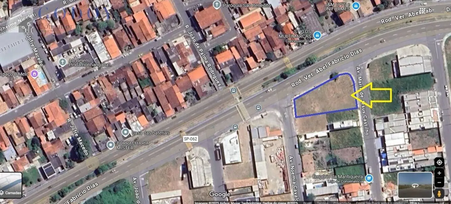 Foto 8 de Terreno / Lote à venda, 1015m2 em Residencial e Comercial Portal dos Eucaliptos, Pindamonhangaba - SP