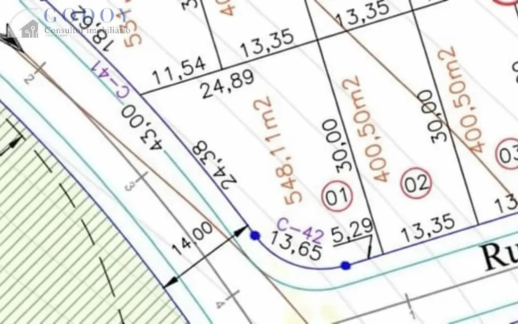 Lote de Condomínio à venda, 548m2 em Loteamento Residencial Reserva dos Lagos, Pindamonhangaba - SP - imagem 3 Foto 3 de Lote de Condomínio à venda, 548m2 em Loteamento Residencial Reserva dos Lagos, Pindamonhangaba - SP
