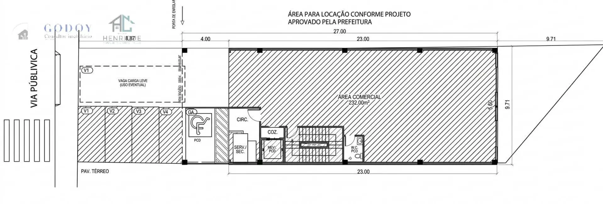 Foto 5 de Armazém / Galpão para alugar, 270m2 em Jardim das Nações, Taubate - SP