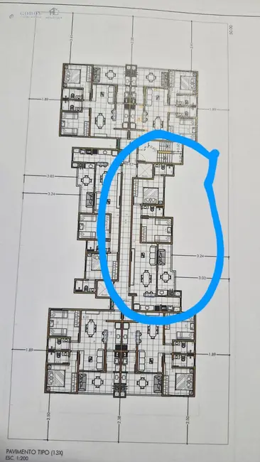 Foto 2 de Apartamento com 2 quartos à venda, 77m2 em Jardim das Nações, Taubate - SP