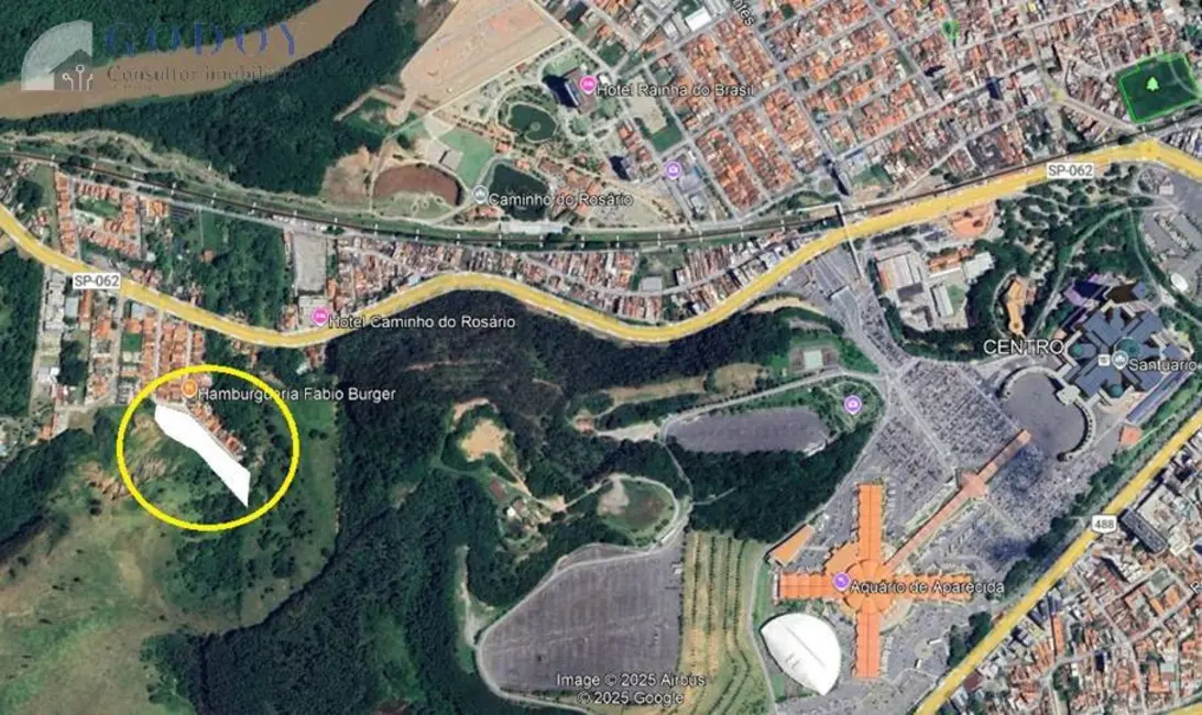 Foto 2 de Terreno / Lote à venda, 7487m2 em Aparecida - SP