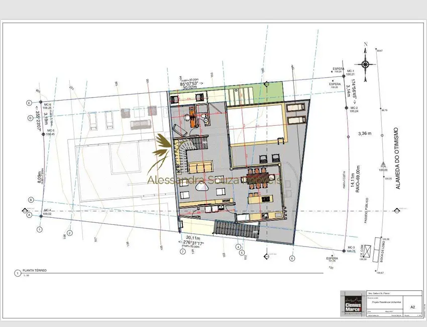 Foto 2 de Terreno / Lote à venda, 420m2 em Cidade Tamboré, Santana De Parnaiba - SP