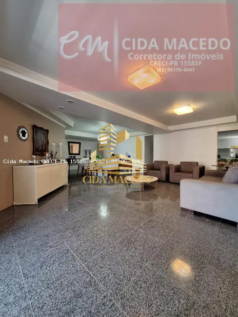 Foto 1 de Apartamento com 3 quartos à venda, 198m2 em Tambaú, Joao Pessoa - PB