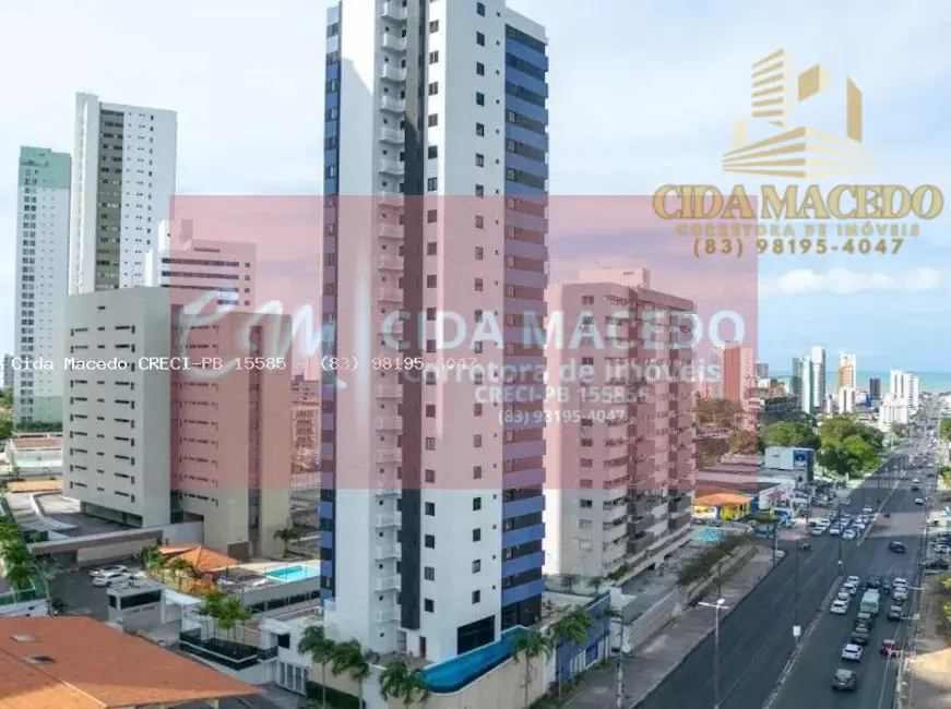 Foto 1 de Apartamento com 3 quartos à venda, 89m2 em Brisamar, Joao Pessoa - PB