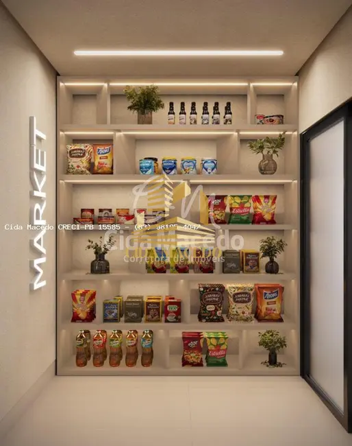 Foto 4 de Apartamento com 2 quartos à venda, 56m2 em Intermares, Cabedelo - PB