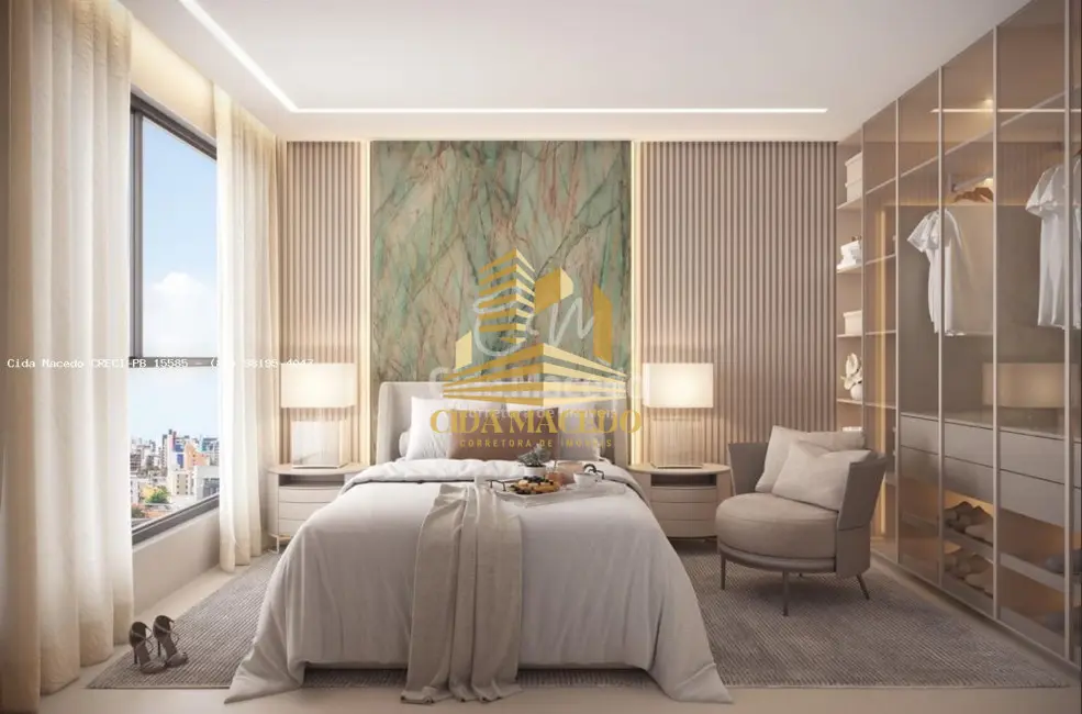 Foto 5 de Apartamento com 2 quartos à venda, 56m2 em Intermares, Cabedelo - PB