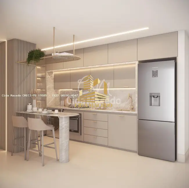 Foto 7 de Apartamento com 2 quartos à venda, 56m2 em Intermares, Cabedelo - PB