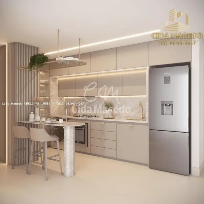 Apartamento com 2 quartos à venda, 56m2 em Intermares, Cabedelo - PB - imagem 7 Foto 7 de Apartamento com 2 quartos à venda, 56m2 em Intermares, Cabedelo - PB