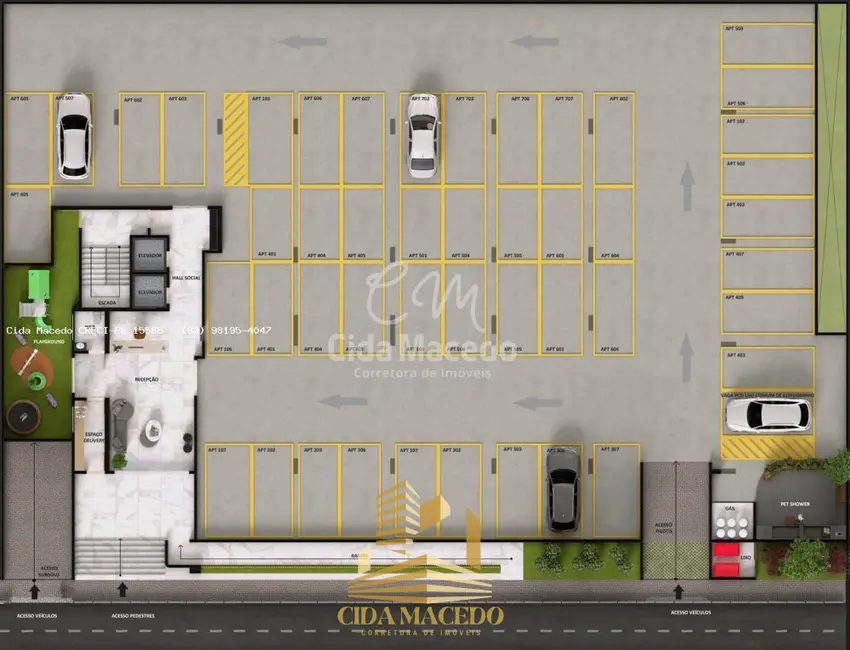 Apartamento com 2 quartos à venda, 56m2 em Intermares, Cabedelo - PB - imagem 8 Foto 8 de Apartamento com 2 quartos à venda, 56m2 em Intermares, Cabedelo - PB