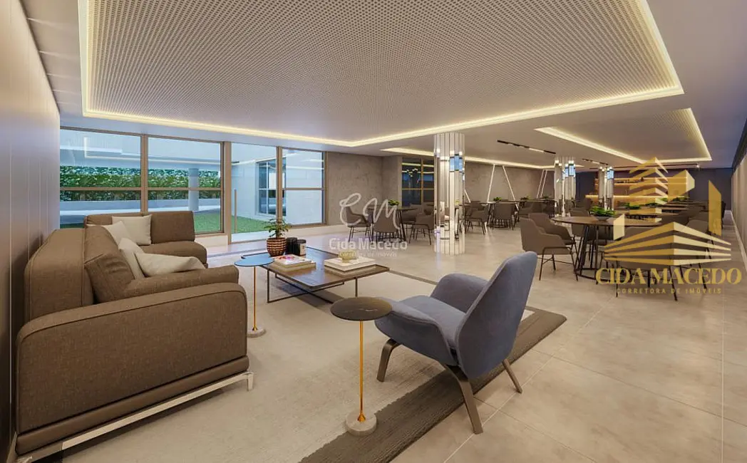 Foto 8 de Apartamento com 3 quartos à venda, 92m2 em Ponta de Campina, Cabedelo - PB