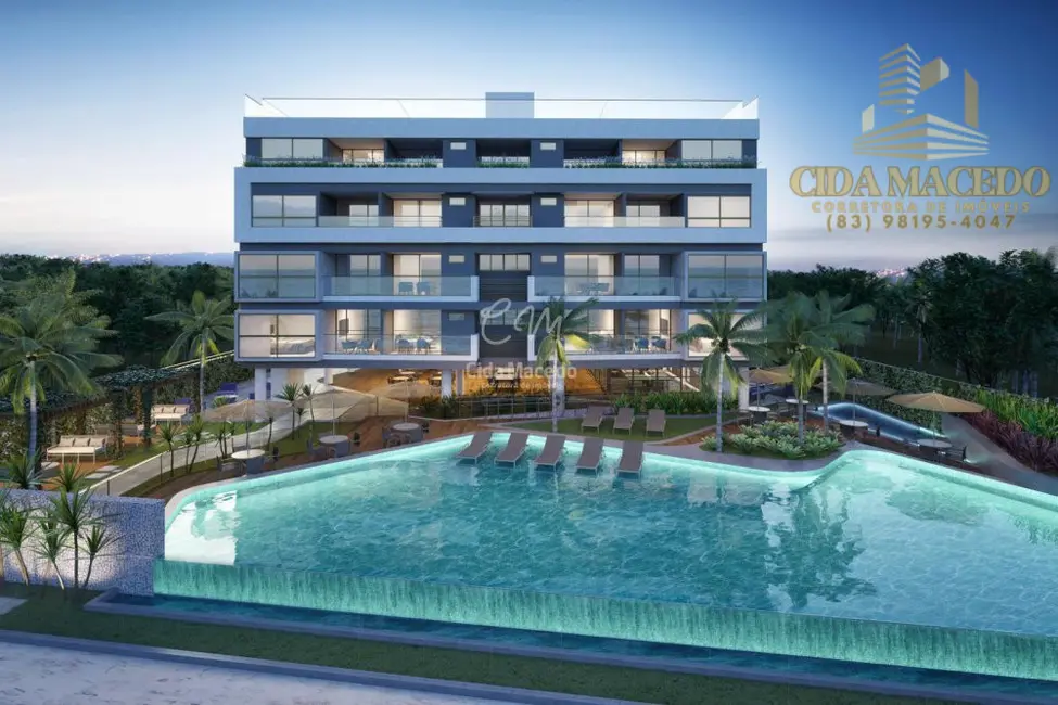 Foto 1 de Apartamento com 3 quartos à venda, 92m2 em Ponta de Campina, Cabedelo - PB