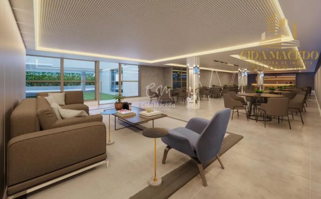 Apartamento com 3 quartos à venda, 92m2 em Ponta de Campina, Cabedelo - PB - imagem 8 Foto 8 de Apartamento com 3 quartos à venda, 92m2 em Ponta de Campina, Cabedelo - PB