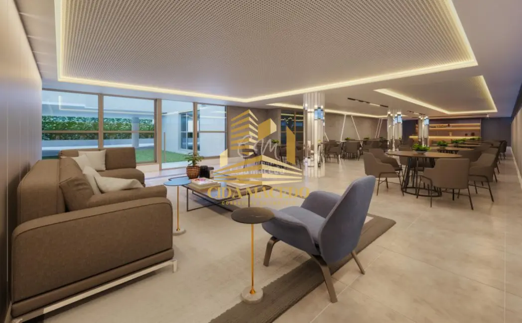 Foto 8 de Apartamento com 3 quartos à venda, 92m2 em Ponta de Campina, Cabedelo - PB