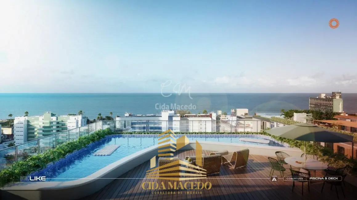 Foto 4 de Loft / Flat com 1 quarto à venda, 26m2 em Cabo Branco, Joao Pessoa - PB