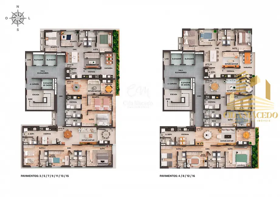 Foto 8 de Apartamento com 2 quartos à venda, 68m2 em Jardim Oceania, Joao Pessoa - PB