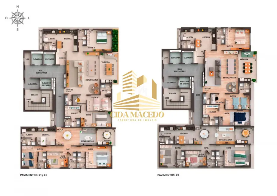 Foto 6 de Apartamento com 2 quartos à venda, 68m2 em Jardim Oceania, Joao Pessoa - PB