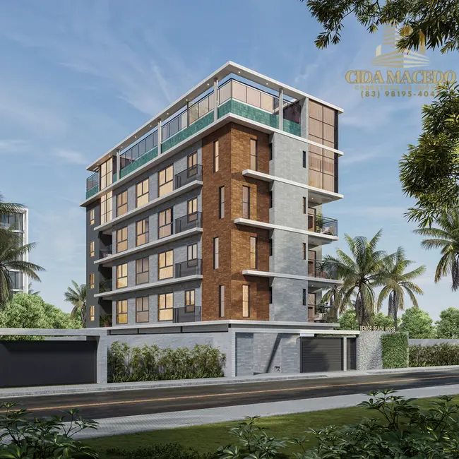 Foto 1 de Apartamento com 2 quartos à venda, 57m2 em Intermares, Cabedelo - PB