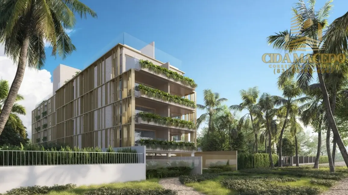 Foto 1 de Apartamento com 2 quartos à venda, 69m2 em Areia Dourada, Cabedelo - PB