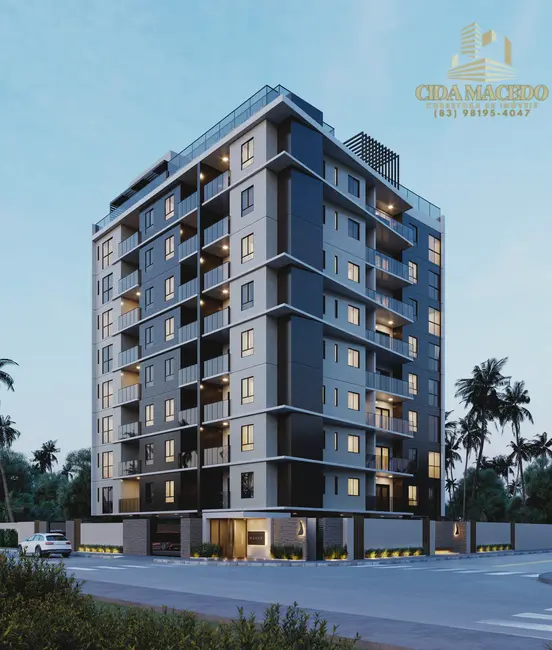 Foto 1 de Apartamento com 3 quartos à venda, 69m2 em Ponta de Campina, Cabedelo - PB