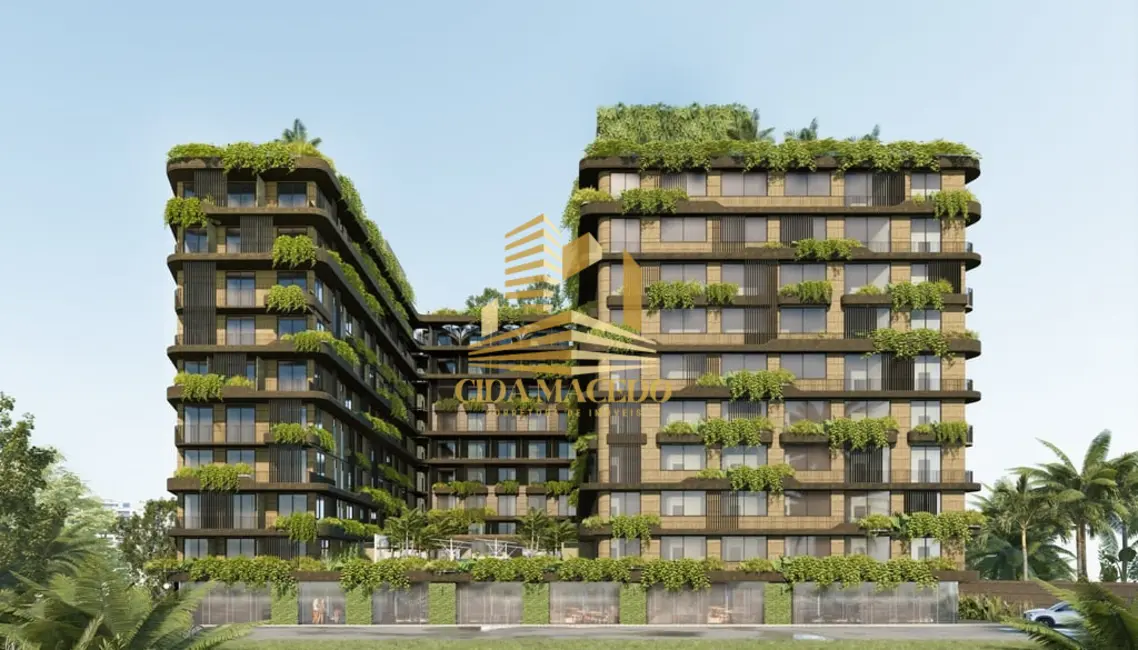 Foto 1 de Apartamento com 1 quarto à venda, 55m2 em Ponta de Campina, Cabedelo - PB