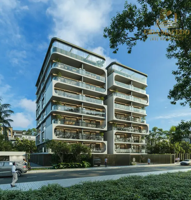 Foto 1 de Apartamento com 3 quartos à venda, 127m2 em Camboinha, Cabedelo - PB